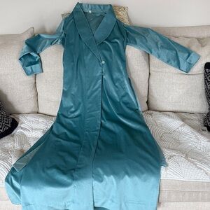 Elegant Teal Women's Robe